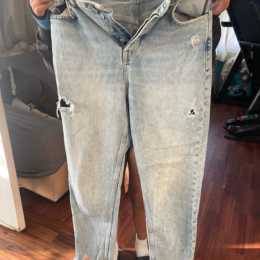 Zara Light Blue Denim Jeans